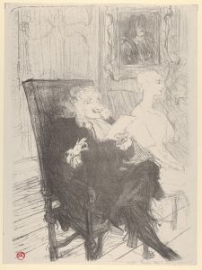 Truffier and Moreno, in Les Femmes Savantes