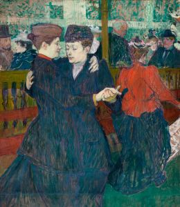 At the Moulin-Rouges, Two Women Walzing