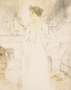 Elles: Woman with a Hand Mirror