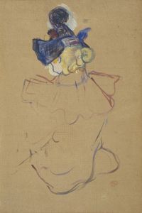 Seated Woman from Behind – Study for ‘Au Moulin Rouge’