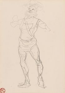 Homme debout