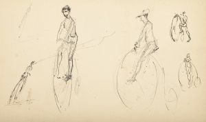 Étude de vélocipédistes