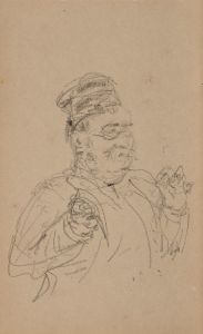 Homme à la toque