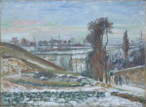 Snowy Landscape near l’Hermitage