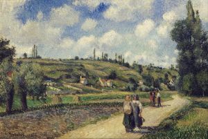 Landscape near Pontoise, the Auvers Road