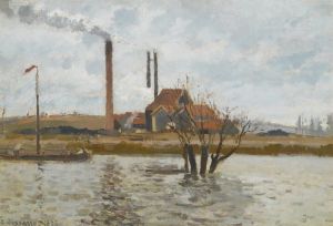 Usine À Saint-Ouen-L’aumône, La Crue De L’oise