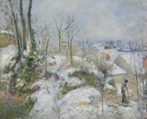 Rabbit Warren at Pontoise, Snow
