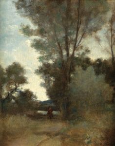 Cavalier À L’orée D’un Bois