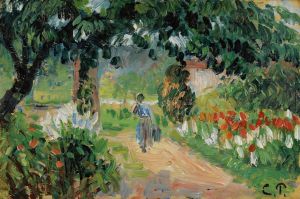 L’allée Du Jardin D’eragny