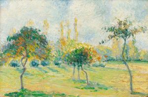 Pommiers, effet d’automne