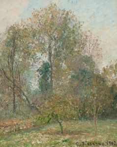 Gelée blanche à Eragny