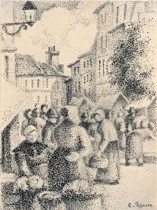 Marketplace in Pontoise