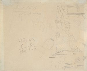 Female Figure Seated in a Landscape