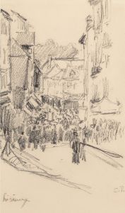 Scene de rue, Lisieux