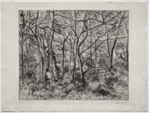 Wooded Landscape at L’Hermitage, Pontoise