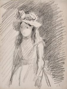 Jeune fille au chapeau