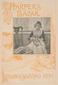 Harper’s Bazar Thanksgiving 1892
