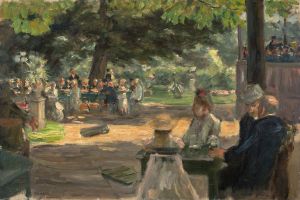 Studie zum ,Restaurationsgarten in Leiden