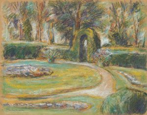 Das Rondell im Heckengarten
