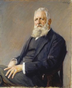 Portrait of Franz Adickes, mayor of Frankfurt