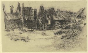 Houses in a fishing village