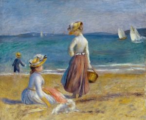 Figures on the Beach