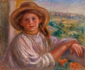 Girl on a Balcony, Cagnes