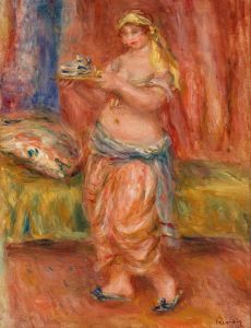 Odalisque with Tea Set