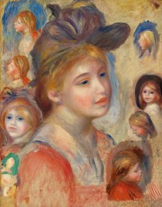 Study of Girls’ Heads