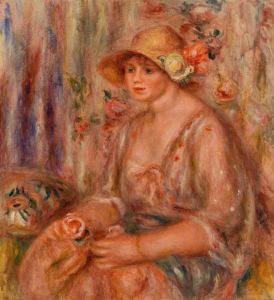 Woman in Muslin Dress