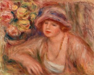 Woman Leaning