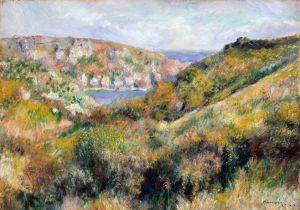 Hills around the Bay of Moulin Huet, Guernsey
