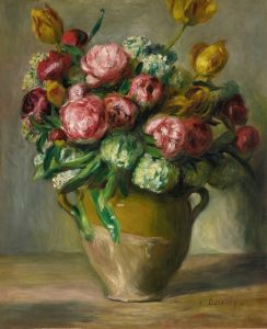 Vase De Pivoines