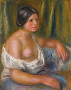 Femme En Bleu