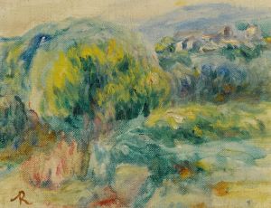 Paysage aux environs de Cagnes-Sur-Mer