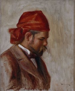 Portrait d’Ambroise Vollard au foulard rouge