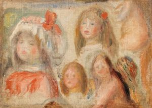 Étude de jeunes filles