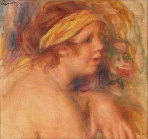 Andrée au turban jaune – Fragment