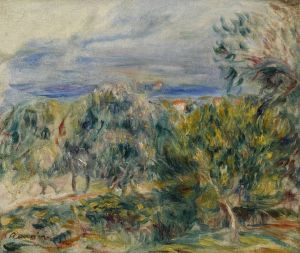Paysage à Cagnes