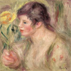 Femme à la rose