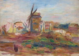 Moulin sur la colline de Montmartre
