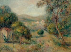 Paysage aux oliviers