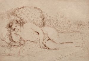 Femme nue couchée