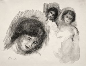 Stone with Three Sketches