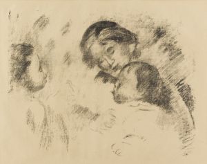 Une mère et deux enfants