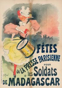 Fetes De La Presse Parisienne Pour Les Soldats De Madagascar