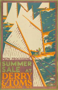 Summer Sale at Derry and Tom’s, London