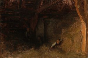 Three Boys in the Straw
