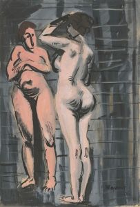 Two Female Nudes