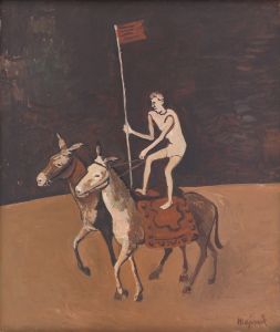 Circus Performer on Horses